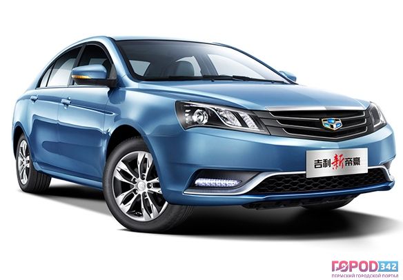 Geely привезет в Россию обновленный седан Emgrand EC7