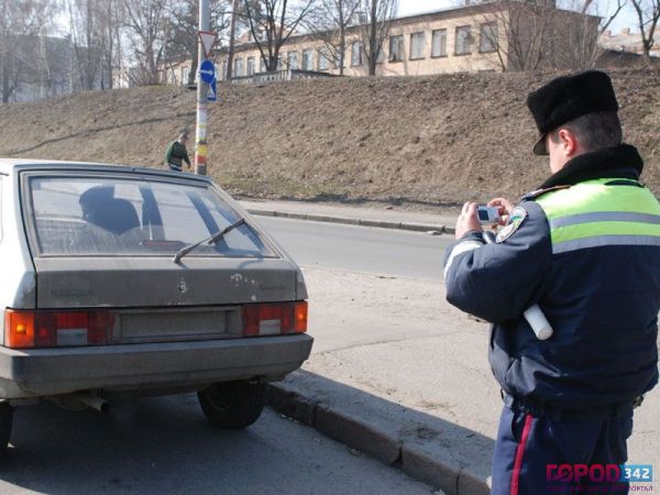 Водителей Перми ждёт штраф за грязные номера