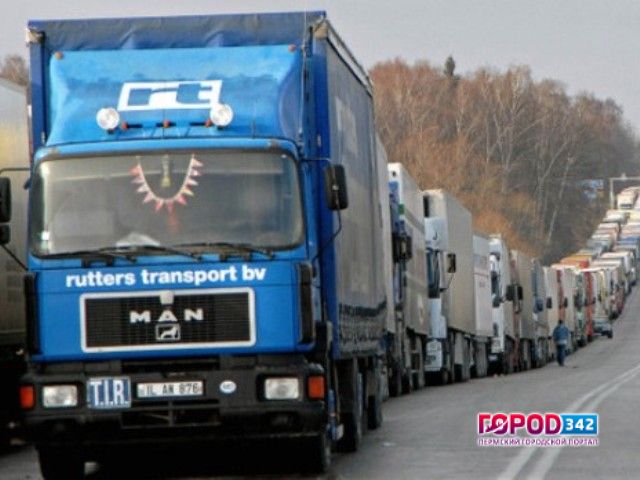 Дороги Перми будут на месяц закрыты для грузовиков