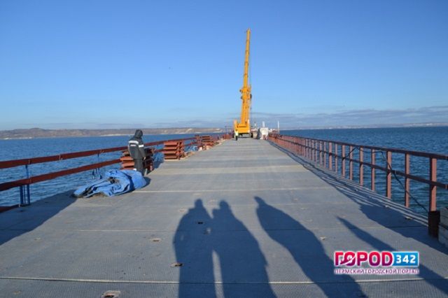 Строительство Керченского моста ведется по графику