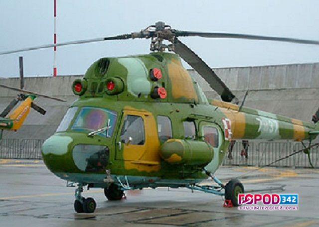Пермский аэропорт: передвижная аптека повредила вертолет Ми-2