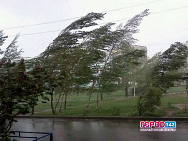 В Прикамье вновь объявлено штормовое предупреждение