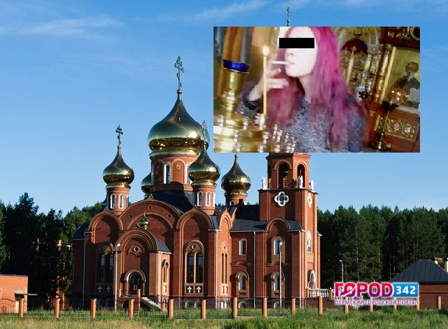 15-летняя школьница из Чайковского прикурила от свечи в храме
