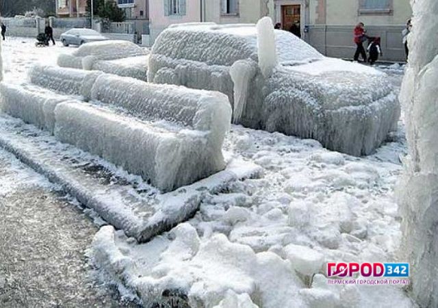 Пермь может оказаться в плену ледяного дождя и снега