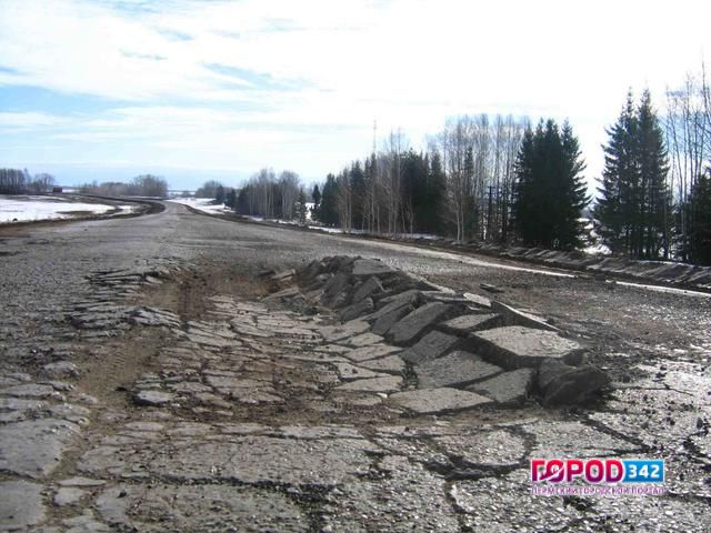 В Прикамье более 40% местных дорог не соответствуют нормативам