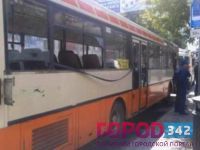 В Перми 8 пассажиров автобуса получили ожоги