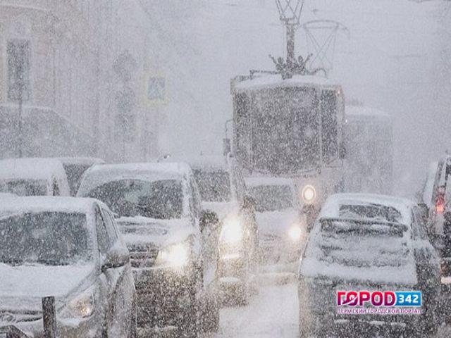 В ближайшие дни в Прикамье ожидаются сильные снегопады наряду с ночными морозами