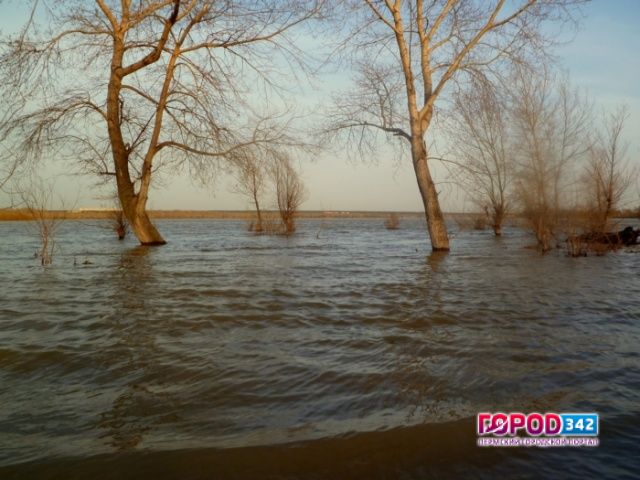 Пик паводка в Пермском крае ожидается в середине апреля