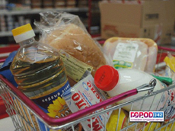 В Пермском крае стоимость минимального набора продуктов питания за месяц выросла на 4,4%