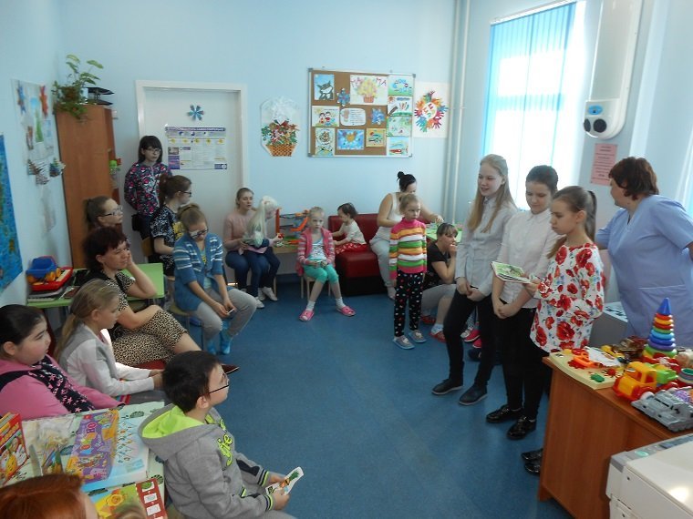 В Перми в детской краевой больнице прошло мероприятие «От детей — детям»