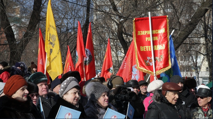 Парад памяти уральских добровольцев прошел в Перми 11 марта