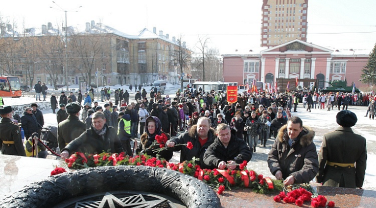 Парад памяти уральских добровольцев прошел в Перми 11 марта