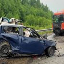 На трассе в Пермском крае погибли четыре человека